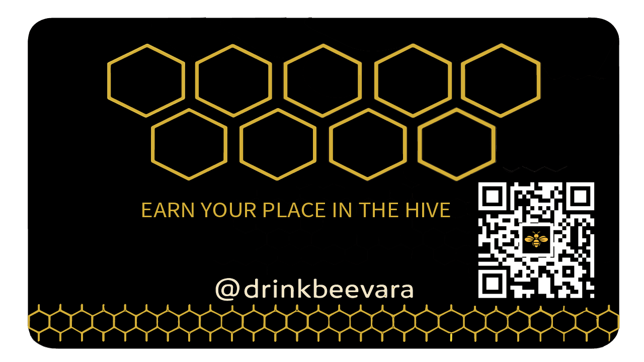 Beevara rewards card back